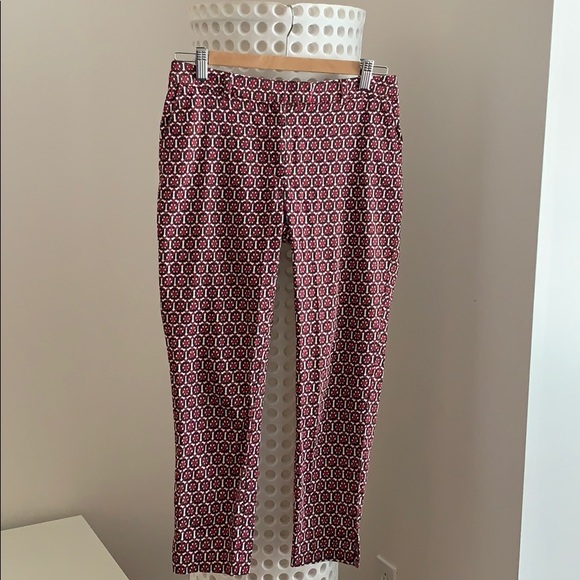 H&M Pants & Jumpsuits Hm Capri Pants Stylish Maroon Bw Detail 4